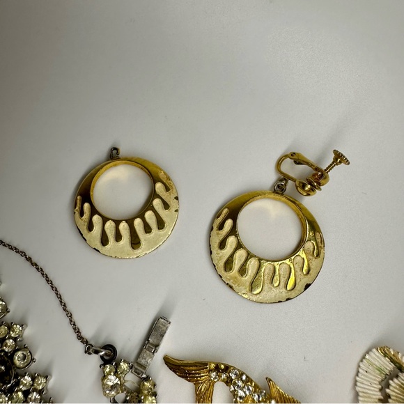 SIGNED high-end costume jewelry Boucher Crown Trifari Vendomme (Coro) ⚠️AS IS⚠️ - Picture 8 of 16